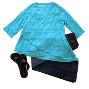 Calypso Clothing Women's Tunic Size M